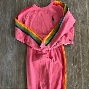 Aviator nation set, medium top, small bottoms